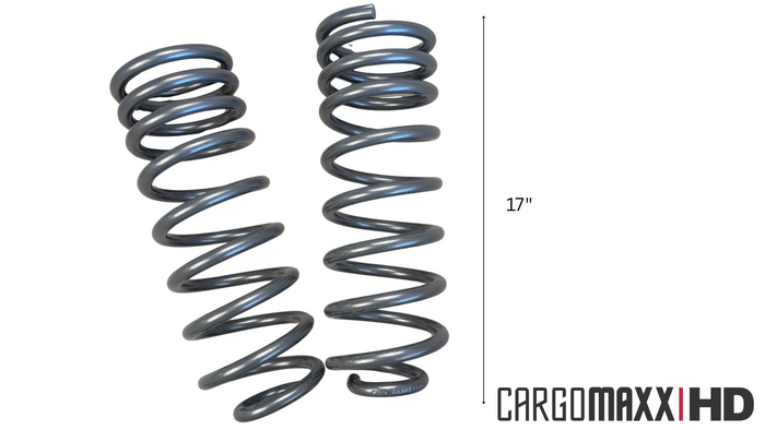 351-891HD +35% Capacity +0/-0.5" No lift Coil Springs