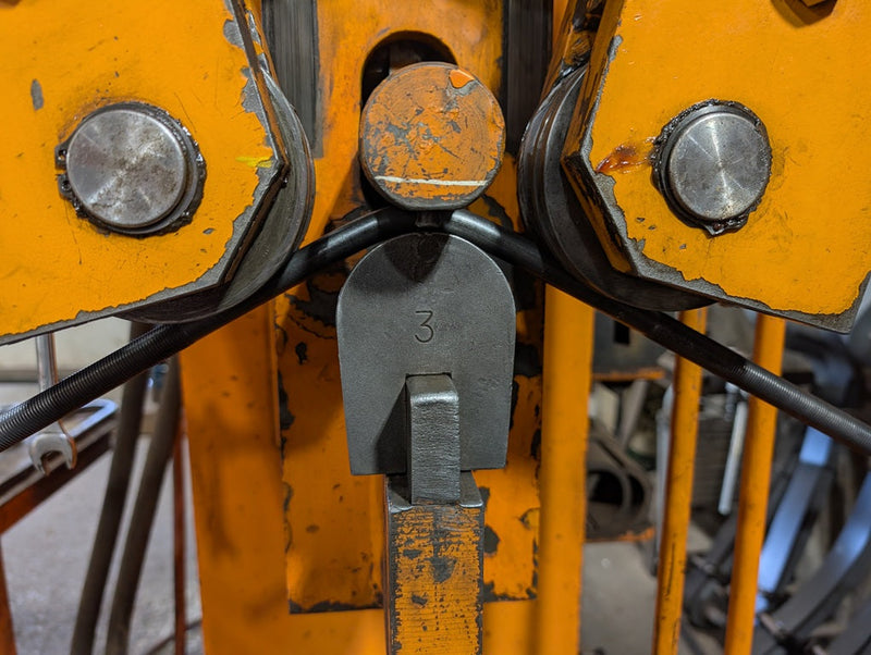Custom ubolt bending while you wait.
