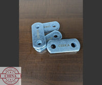 2 1/4’’ x 1/2’’ Short Zinc Trailer Shackle