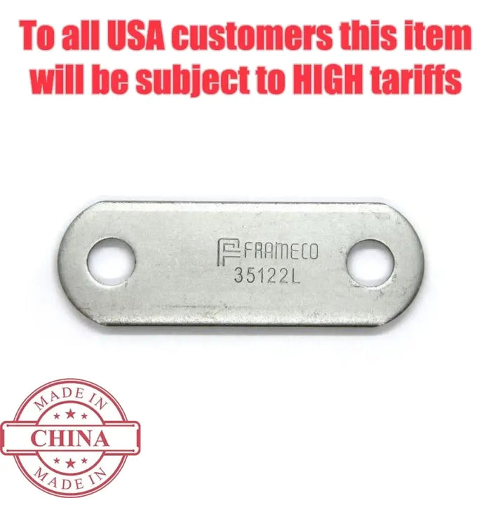 3 1/8’’ x 1/4’’ zinc shackle (35122LZ)