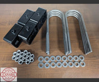 3’’ Trailer Lift Block Kit Tandem Axle / 3500 Lbs axle at 2 3/8 Diameter / 1/2’’ Threads lift kit