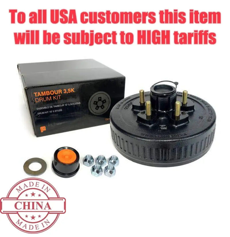 3500lb Trailer Brake Hubs (Dexter 008-247-05)