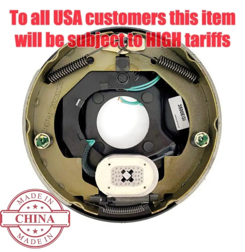 3500lb Trailer Brakes - 10 x 2.25’’ Electric / Right Hand Side