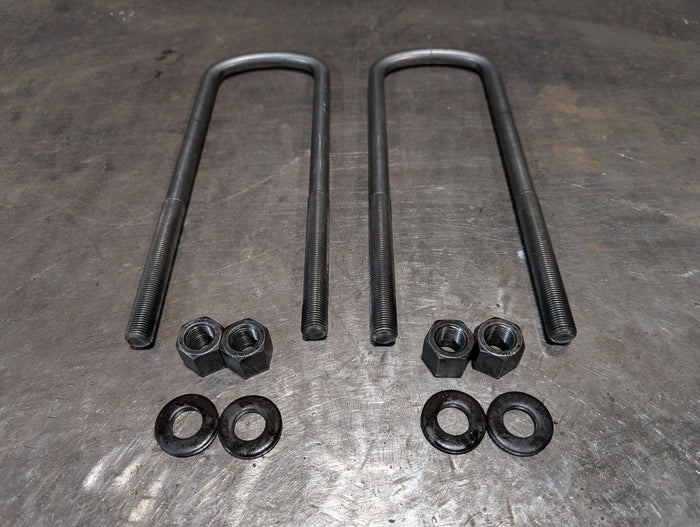 9/16 x 3 Round Top Ubolt Kit for Ford F150 2021-2025 and Newer