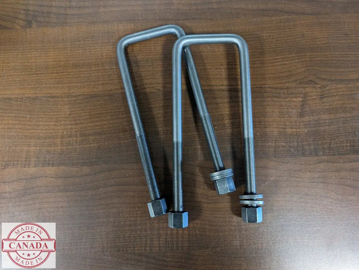9/16 x 3 Ford F150 Ubolt Kit 8.25’’ 1’’ Shorter ubolts