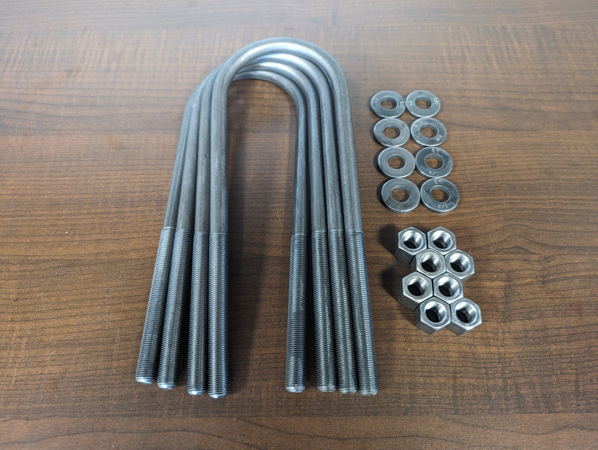 Ubolt Kits for Stock height and Lifted trailers