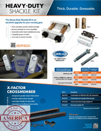 MORryde HD Greaseable Trailer Rebush Kit