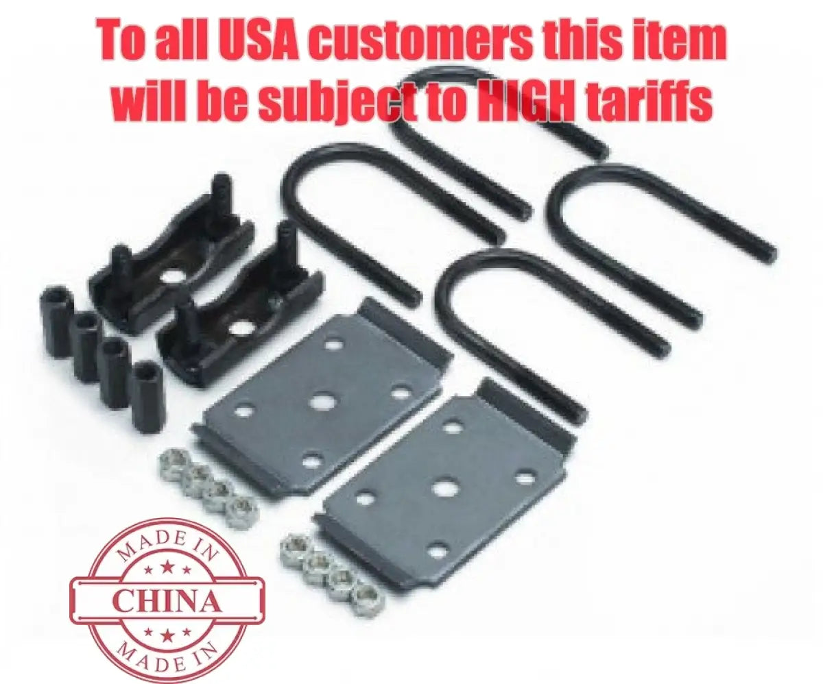Trailer Axle Over/Under Conversion Kit 2 3/8’’ Diameter Axle / Bolt on Axle Seats Ubolt Kit
