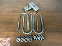 Trailer Axle Over/Under Conversion Kit Ubolt Kit